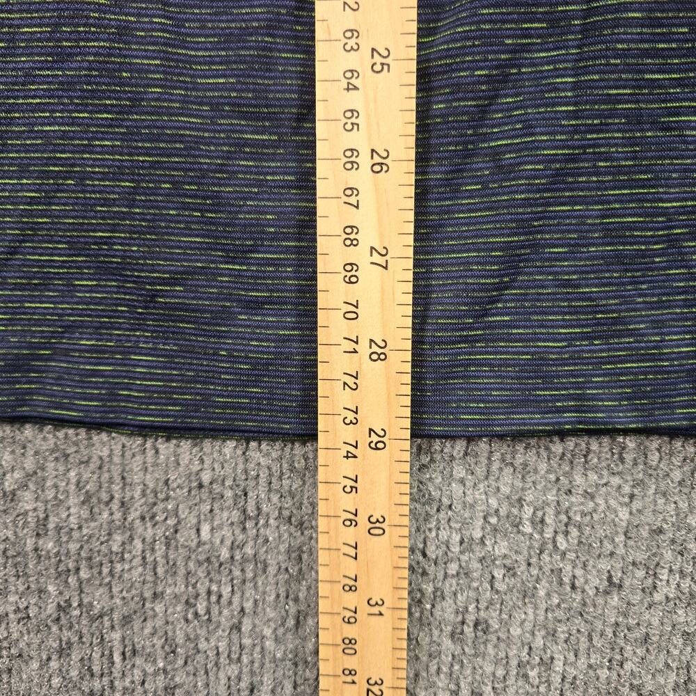 Lululemon Metal Vent Tech Polo Shirt Mens Large Blue Short Sleeve Performance - Picture 6 of 7